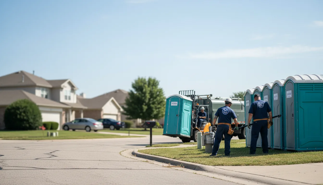 Porta Potty Rental in Columbus, TX near me